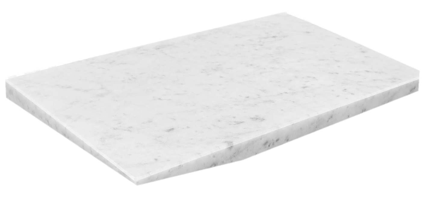 Bianco Carrara C finslipad
